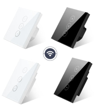 Manufacturers Supply Smart Dimmer 120 Type Wifi Touch Alexa Stepless Dimming Remote Control