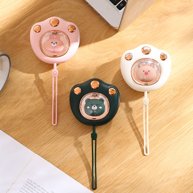 Mini Electric Hand Warmer Cat Paw Cute Claw Winter Heater Quick Heating USB Rechargeable Pocket Portable Small Mini Hands Warmer