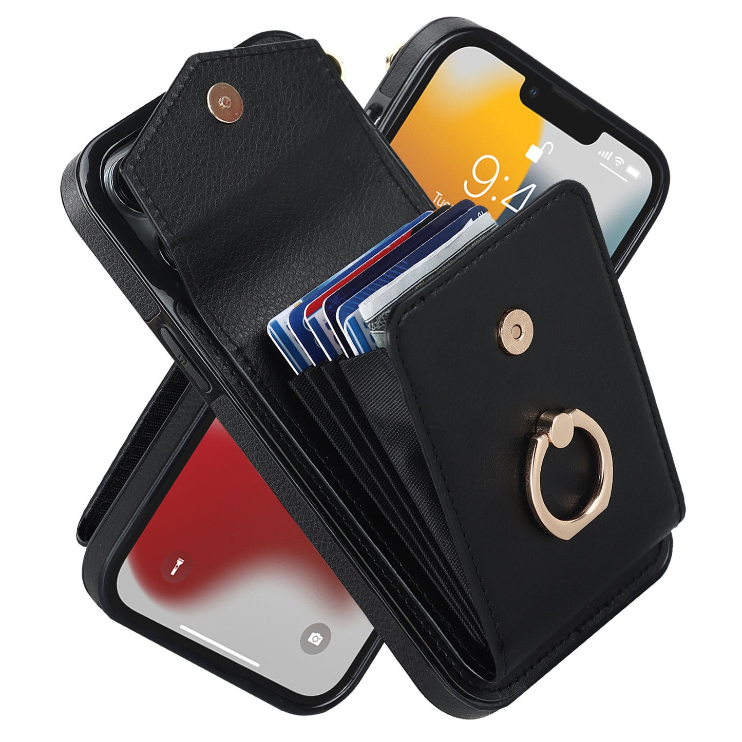 Creative Mobile Phone Leather Piano Plug Protective Cover