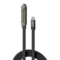 Fast Charging Foldable Bracket Data Cable 2-in-1 Data Wire Foldable Phone Tablet Stand Type-C To Type-C USB-A To Type-C