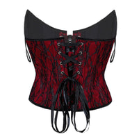 Waist-cinching Corset With Tie-up Belt For Tummy Control And A Snug Fit