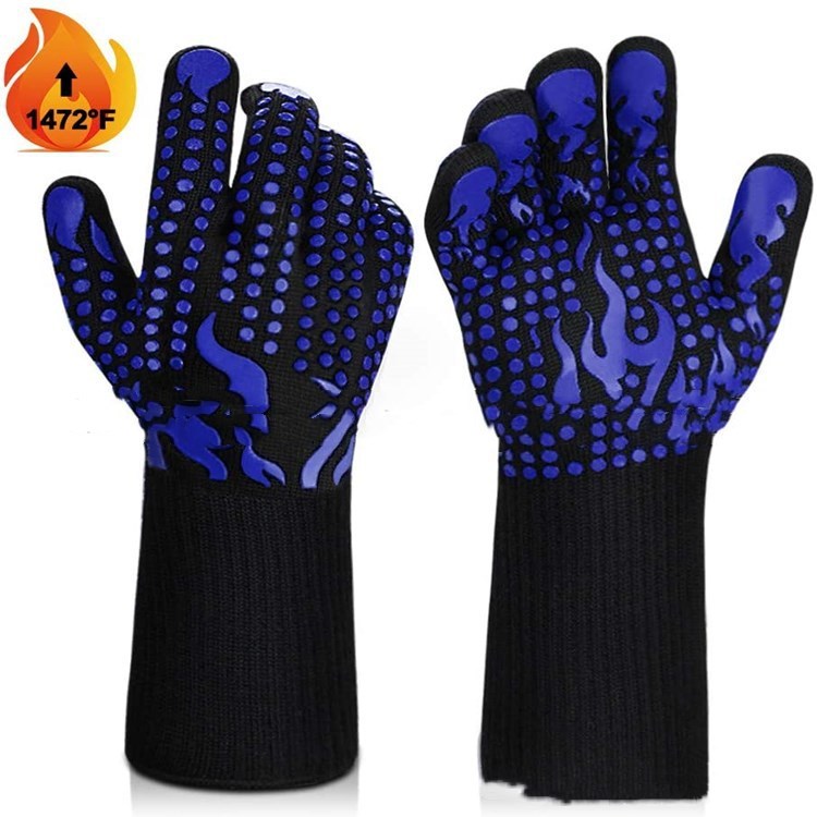 Flame retardant heat insulation high temperature resistant gloves