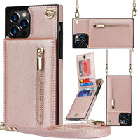 Mobile Phone Case Leather Case Messenger Protective Cover
