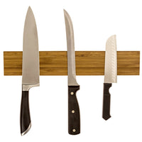 Bamboo Magnetic Wall Hanging  Long Strip  Knife Holder