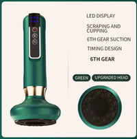 Electric Vacuum Cupping Massager For Body Anti-Cellulite Suction Cup Gua Sha Massage Body Cups Guasha Fat Burning Slimming Jars